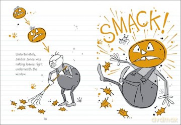 Tuck and Tina and the Haunted School: A fun illustrated adventure for 6+ readers! Perfect for the spooky season - Jess Brallier [KSIĄŻKA]