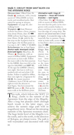 Tuscany Sunflower Walking Guide: 75 long and short walks and 8 car tours - Liz Mizon [KSIĄŻKA]