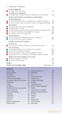 Tuscany Sunflower Walking Guide: 75 long and short walks and 8 car tours - Liz Mizon [KSIĄŻKA]