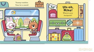 Uh-Oh, Niko: Train: A push, pull and slide story - Chris Chatterton [KSIĄŻKA]