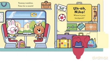 Uh-Oh, Niko: Train: A push, pull and slide story - Chris Chatterton [KSIĄŻKA]