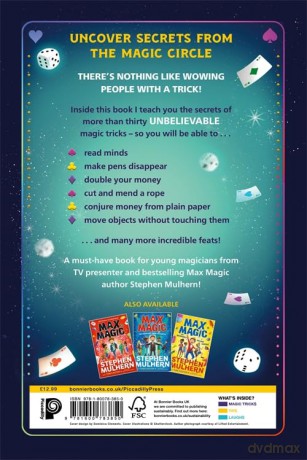 UNBELIEVABLE! The Secrets Of Magic Revealed by Stephen Mulhern: Over 30 incredible tricks for kids in one step-by-step guide - Stephen Mulhern [KSIĄŻKA]