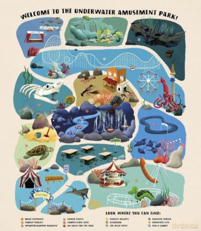 Underwater Park: Learning about Sea Animals - Helena Harastova [KSIĄŻKA]