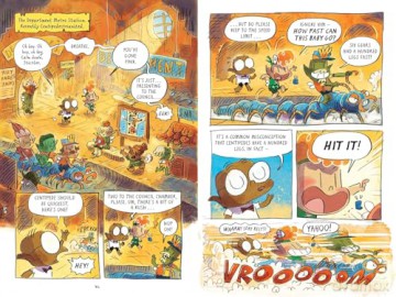Unfairies: A bestselling graphic novel series where the battles are mighty - but miniature: 1 - Huw Aaron [KSIĄŻKA]