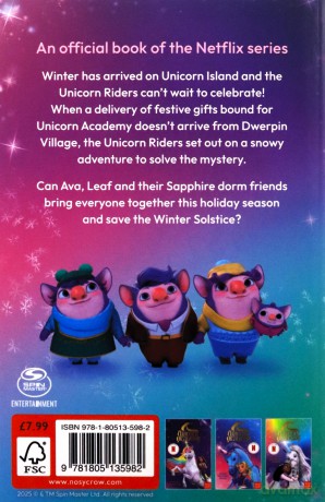 Unicorn Academy: The Winter Solstice: An official book of the Netflix Series - Nosy Crow [KSIĄŻKA]