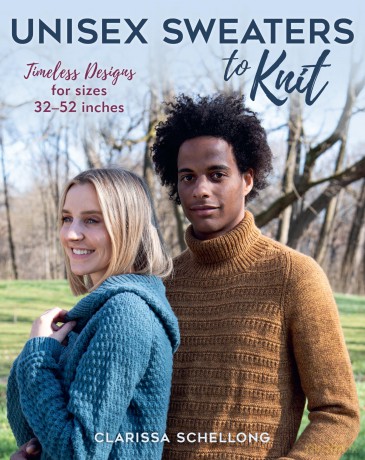 Unisex Sweaters to Knit: Timeless Designs for Sizes 32-52 Inches - Clarissa Schellong [KSIĄŻKA]