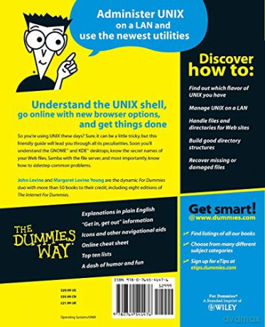 UNIX For Dummies, 5th Edition - Levine [KSIĄŻKA]