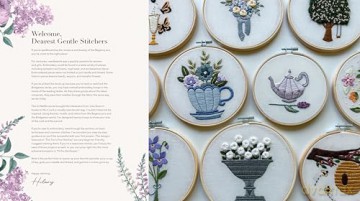 Unofficial Bridgerton Embroidery: 20 Patterns Inspired by the World of Regency Romance - Hilary Leslie [KSIĄŻKA]