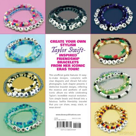 Unofficial Taylor Swift Friendship Bracelets: 33 Bead Designs Through the Eras [KSIĄŻKA]