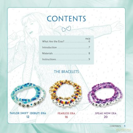 Unofficial Taylor Swift Friendship Bracelets: 33 Bead Designs Through the Eras [KSIĄŻKA]