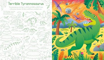 Usborne Scratch Activities Dinosaurs - Sam Baer [KSIĄŻKA]