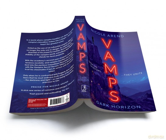 Vamps: Dark Horizon: the coming-of-age vampiric sequel to Fresh Blood - Nicole Arend [KSIĄŻKA]