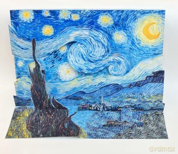 Van Gogh: The Pop-Up Book - David A. Carter [KSIĄŻKA]