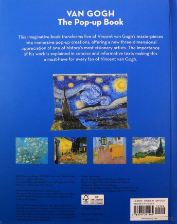 Van Gogh: The Pop-Up Book - David A. Carter [KSIĄŻKA]