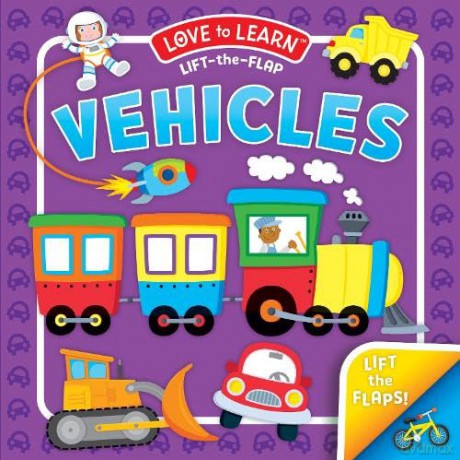 Vehicles: Lift-the-Flap - Laila Hills [KSIĄŻKA]