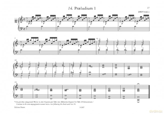 W.F. Bach: Notebook for Wilhelm Friedemann Bach - Johann Sebastian Bach [KSIĄŻKA]
