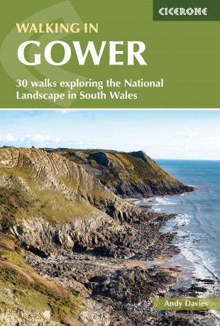 Walking in Gower: 30 walks exploring the National Landscape in South Wales - Andy Davies [KSIĄŻKA]