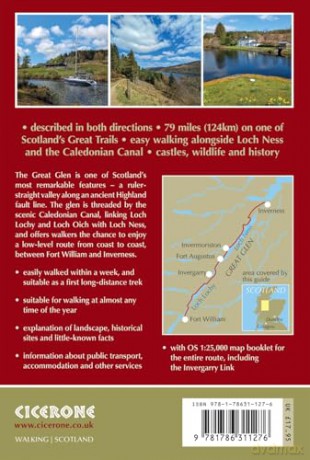 Walking the Great Glen Way: Fort William to Inverness Two-way trail guide - Paddy Dillon [KSIĄŻKA]