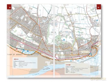 Walking the King Charles III England Coast Path: North West: NATIONAL TRAIL - Cumbria, Lancashire and Merseyside Coast - Ange Harker [KSIĄŻKA]