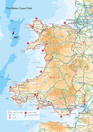 Walking the Wales Coast Path: Llwybr Arfordir Cymru - Paddy Dillon [KSIĄŻKA]