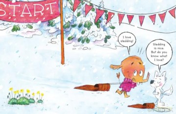 Wally Mammoth: The Sled Race - Corey R. Tabor [KSIĄŻKA]