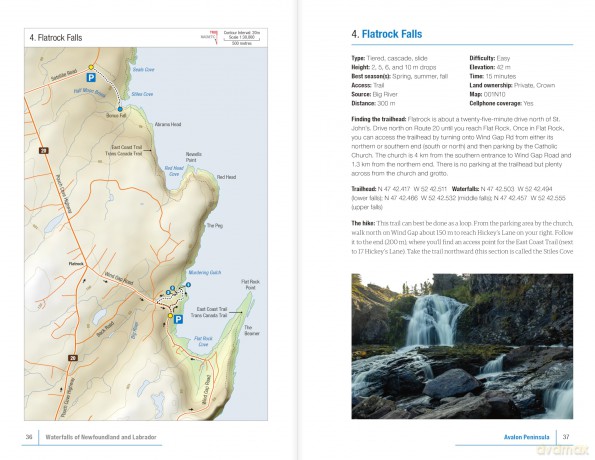 Waterfalls of Newfoundland and Labrador: A Guide - Steve Faulkner [KSIĄŻKA]