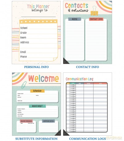 We Belong Teacher Planner - Carson Dellosa Education [KSIĄŻKA]