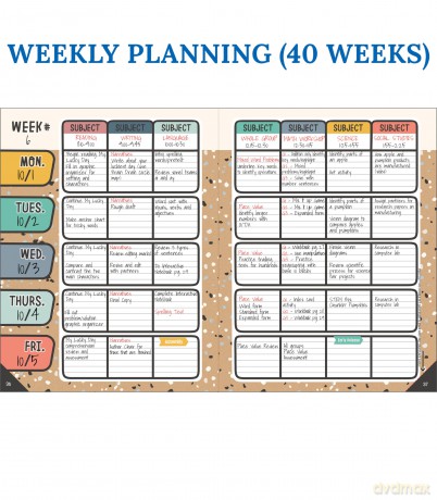 We Belong Teacher Planner - Carson Dellosa Education [KSIĄŻKA]