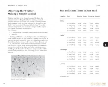 Weather Almanac 2026: The perfect gift for nature lovers and weather watchers - Zoë Johnson [KSIĄŻKA]