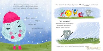Weather Tots: Blizz Builds a Snowman - Caroline Crowe [KSIĄŻKA]