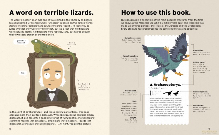 Weirdosaurus: Prehistory's Most Peculiar Dinosaurs - Philip Bunting [KSIĄŻKA]