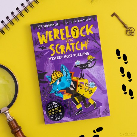 Werelock and Scratch: Mystery Most Puzzling: A puzzle solving, interactive, werewolf detective adventure - K.R. Thompson [KSIĄŻKA]