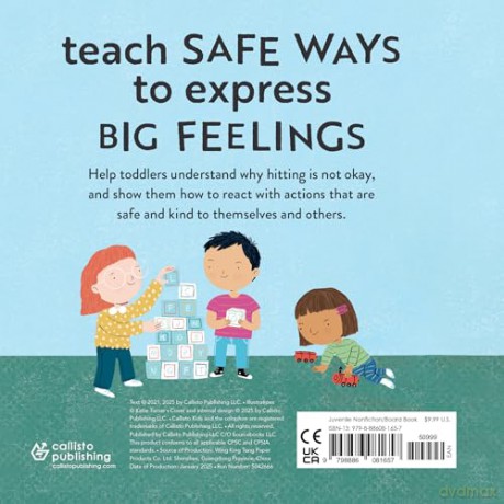 What to Do When You Feel Like Hitting: A No Hitting Book for Toddlers - Cara Goodwin [KSIĄŻKA]
