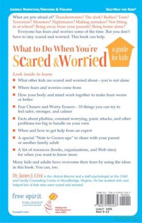 What to Do When You're Scared and Worried: A Guide for Kids - James J. Crist [KSIĄŻKA]