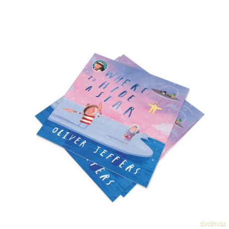 Where to Hide a Star: A new illustrated story about friendship, featuring the boy and the penguin, from highly regarded picture-book creator, Oliver Jeffers - Oliver Jeffers [KSIĄŻKA]