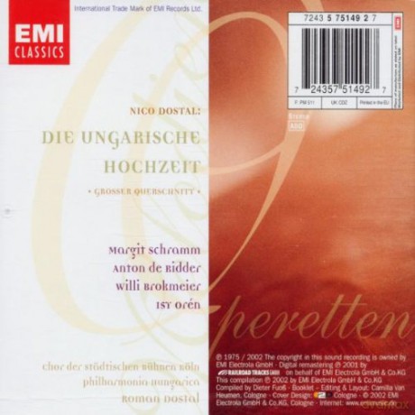Various Artists: Die Ungarische Hochzeit [CD]