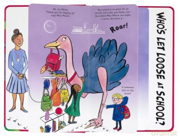 Who's Let Loose At School: A Zoo Animal Story Where the Pages Shrink and Grow in a Fun Guessing Game - Three Wishes [KSIĄŻKA]