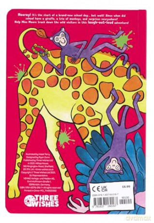 Who's Let Loose At School: A Zoo Animal Story Where the Pages Shrink and Grow in a Fun Guessing Game - Three Wishes [KSIĄŻKA]
