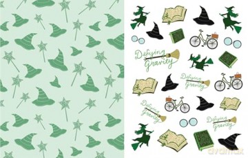 Wickedly Popular: Stickers for Your Inner Witch - Brooke O'Neill [KSIĄŻKA]