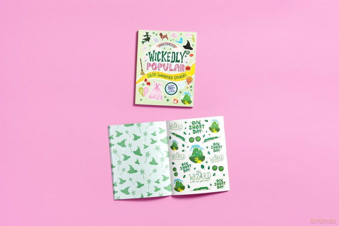 Wickedly Popular: Stickers for Your Inner Witch - Brooke O'Neill [KSIĄŻKA]
