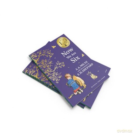 Winnie-the-Pooh: Now We Are Six: Official NEW collectable edition of definitive, original illustrated Pooh poetry from Milne and Shepard - A. A. Milne [KSIĄŻKA]