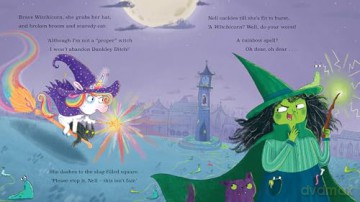 Witchicorn: The brand new funny rhyming children's illustrated picture book for ages 3 to 6 perfect for Halloween 2025 - Angela Woolfe [KSIĄŻKA]