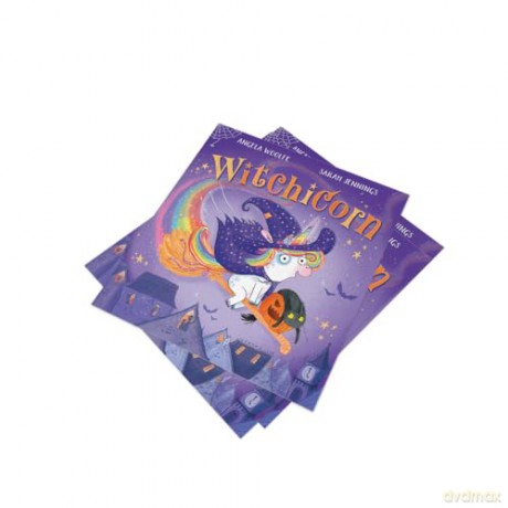 Witchicorn: The brand new funny rhyming children's illustrated picture book for ages 3 to 6 perfect for Halloween 2025 - Angela Woolfe [KSIĄŻKA]