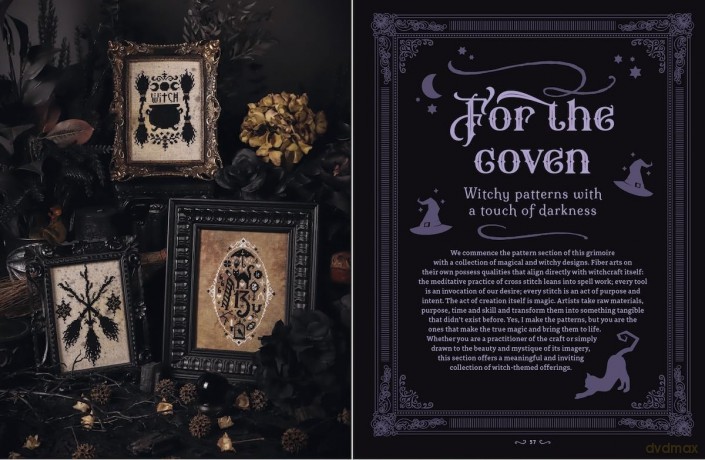 Witchy Stitching: 25 Patterns to Haunt Your Home - The Witchy Stitcher [KSIĄŻKA]