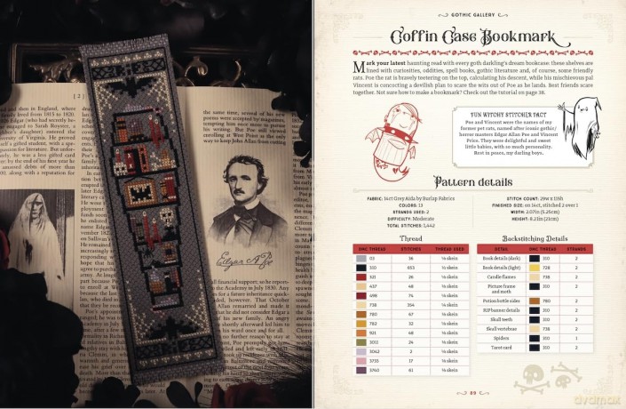 Witchy Stitching: 25 Patterns to Haunt Your Home - The Witchy Stitcher [KSIĄŻKA]