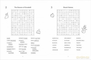 Wordsearch: The Christmas Collection - Eric Saunders [KSIĄŻKA]