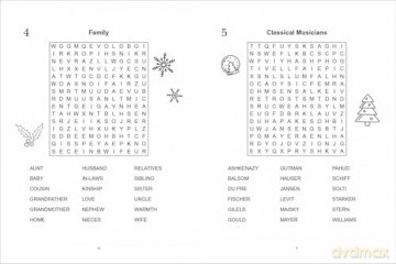 Wordsearch: The Christmas Collection - Eric Saunders [KSIĄŻKA]