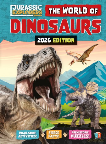 World of Dinosaurs by JE 2026 Edition - Little Brother Books [KSIĄŻKA]
