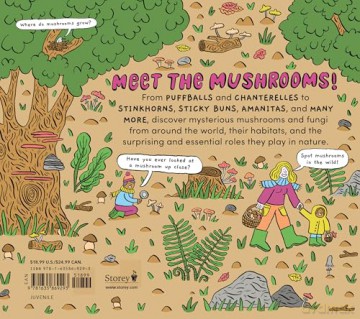 World of Mushrooms: Discover the Freaky, Fantastic Fungi That Lurk in the Woods, Pop Up in Lawns, and Sneak Around Underground - Pauline Payen [KSIĄŻKA]