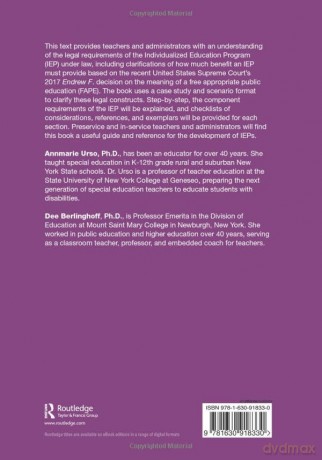 Writing a Legal, Robust and Useful IEP: The Foundation of an Effective Special Education Program - Annmarie Urso [KSIĄŻKA]